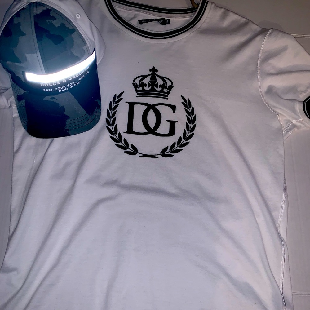 Dolce and Gabbana mens Shirt Sz 46 Us Small , Mens Camouflage and white